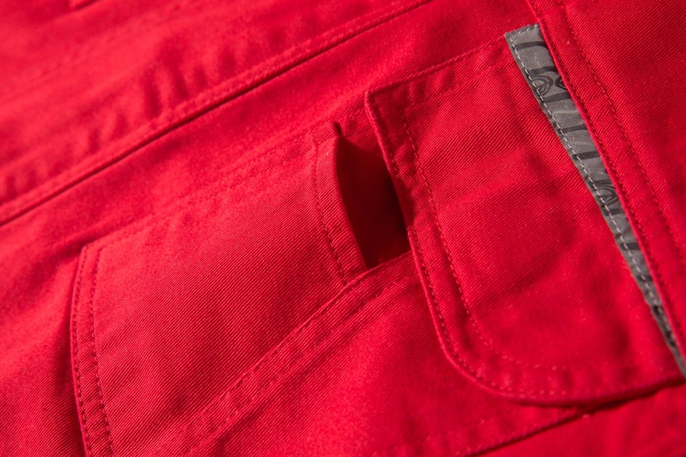 全棉春秋工作服細節(jié)展示